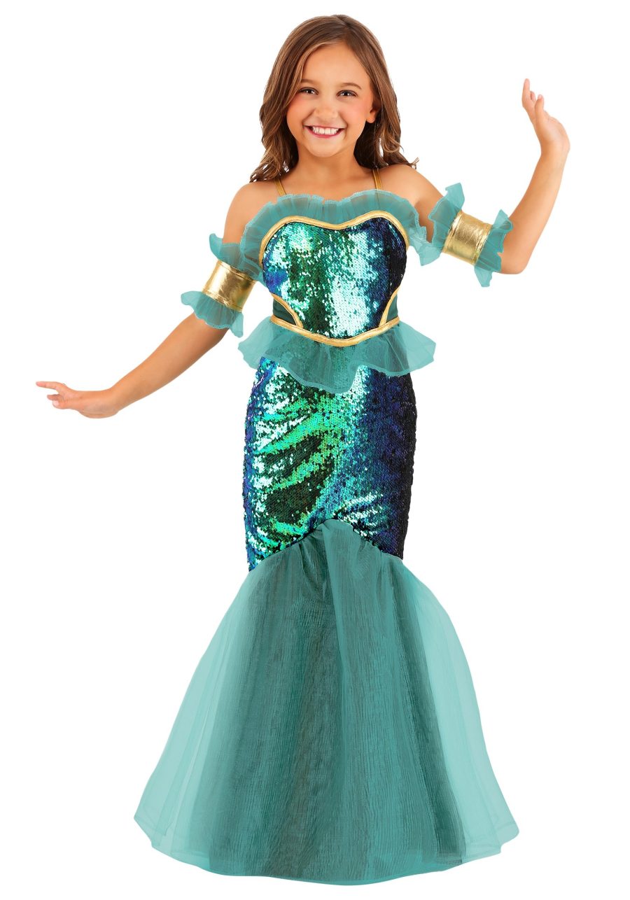 Girl's Sea Siren Costume