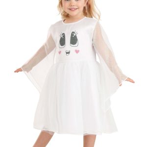 Girl's Toddler Boo-tiful Ghost Costume