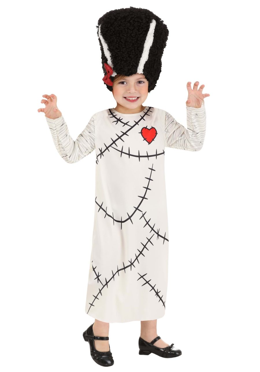 Girl's Toddler Bride of Frankenstein Baby Costume