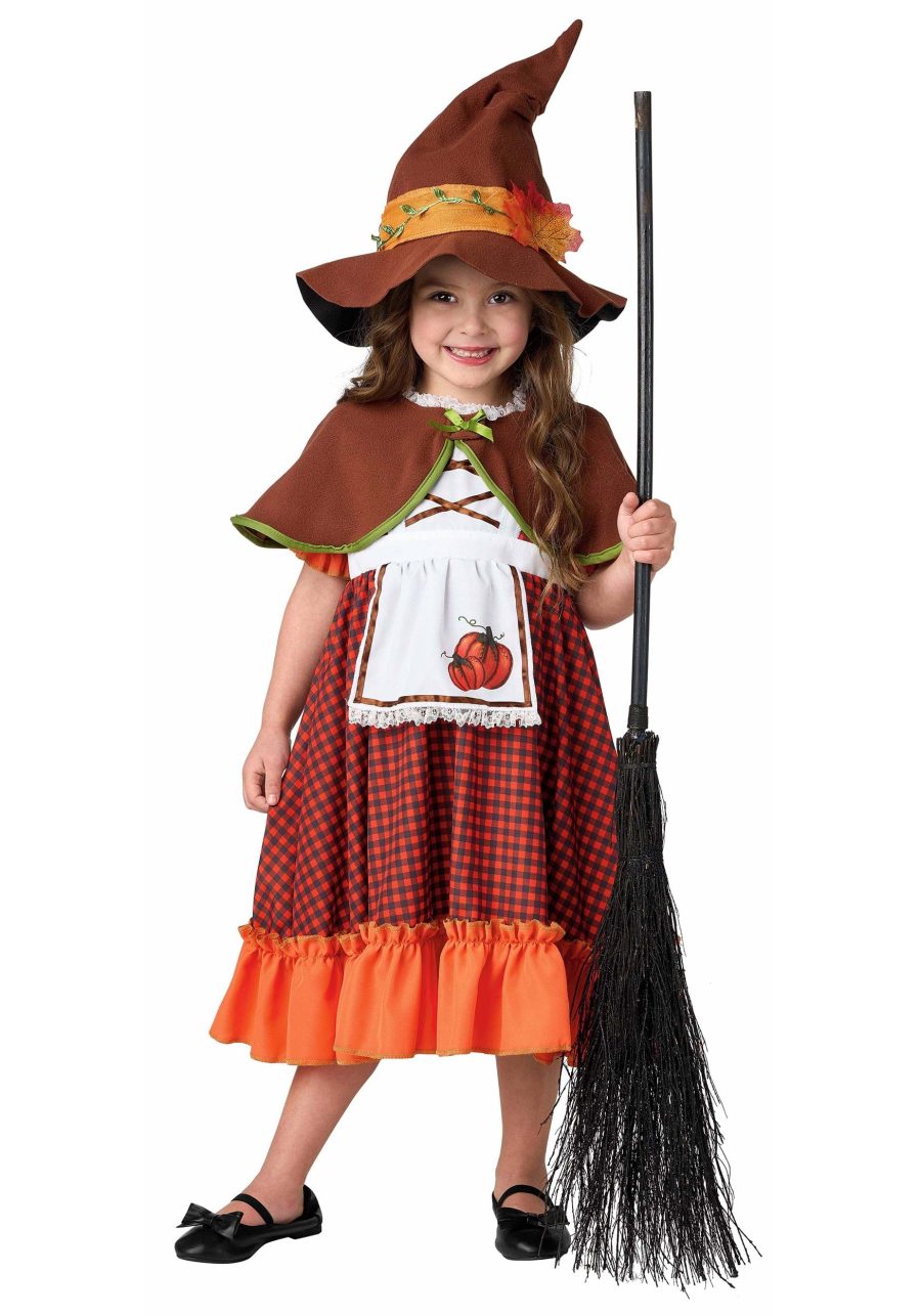 Girl's Toddler Cottage Harvest Witch Costume