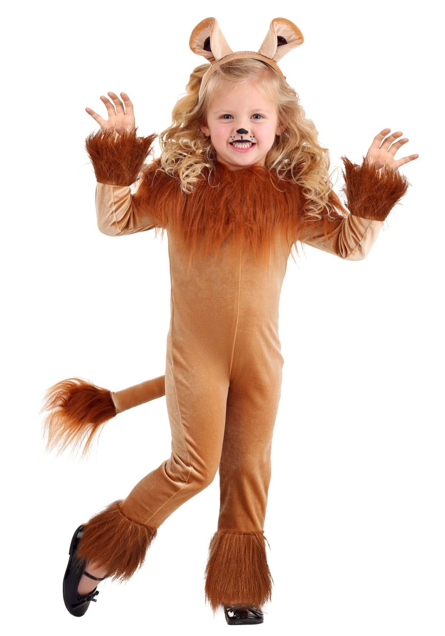 Girl's Toddler Fierce Lion Costume