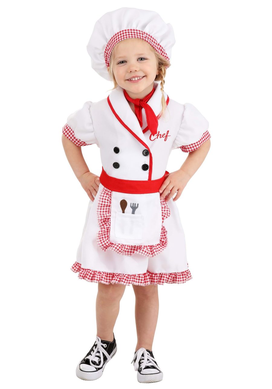 Girl's Toddler Fresh Chef Costume