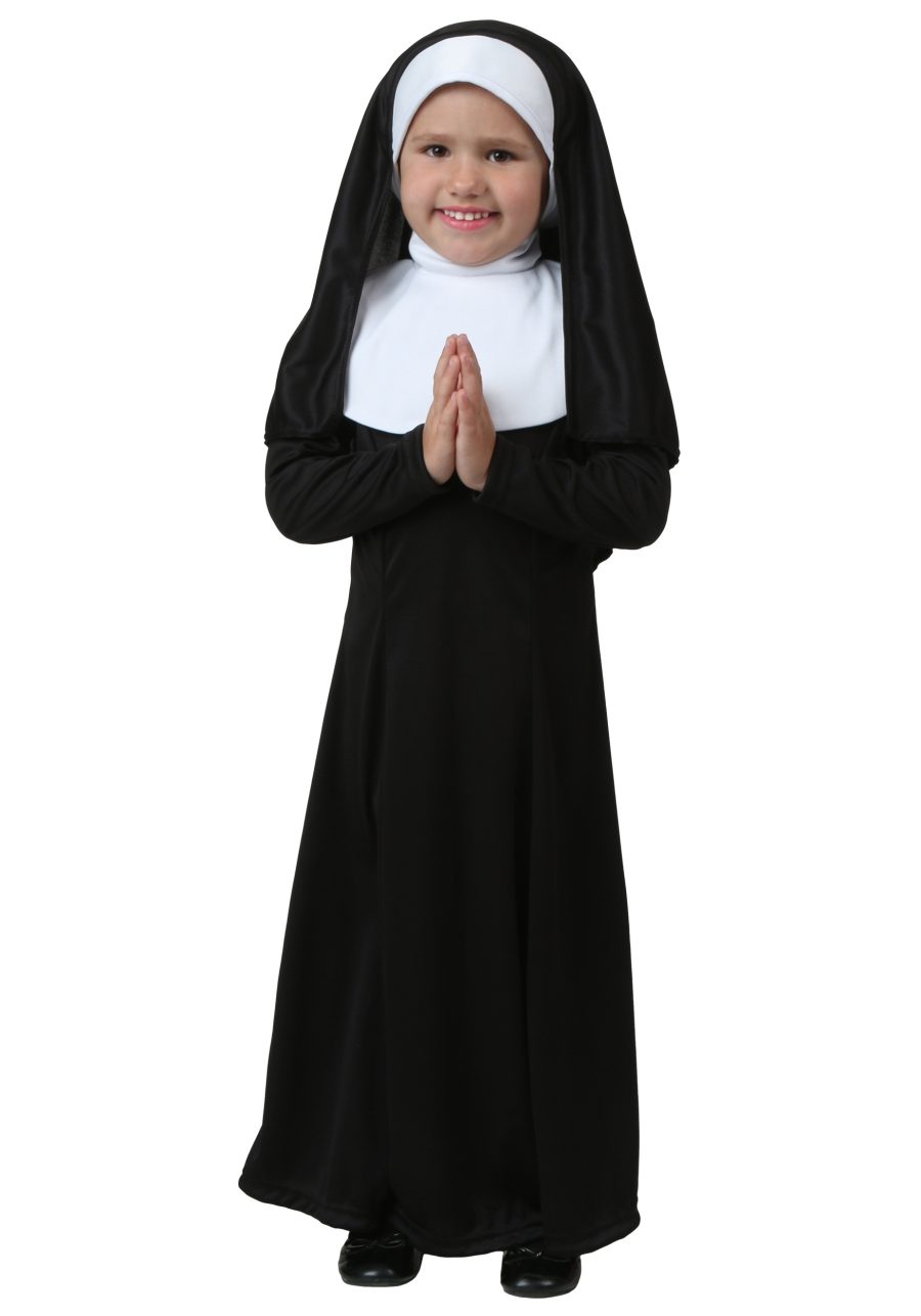 Girl's Toddler Nun Costume