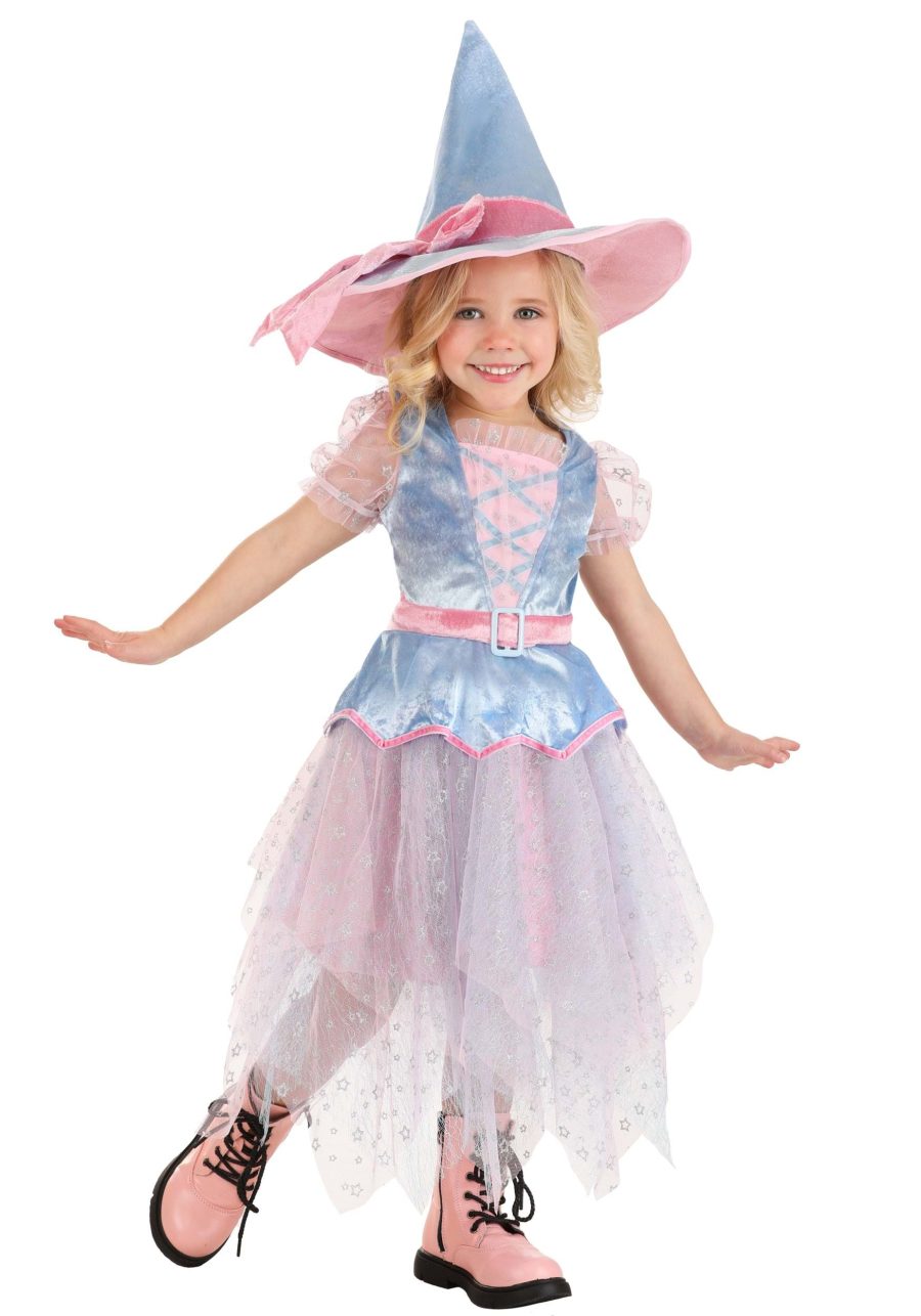 Girl's Toddler Pastel Fairy Witch Costume