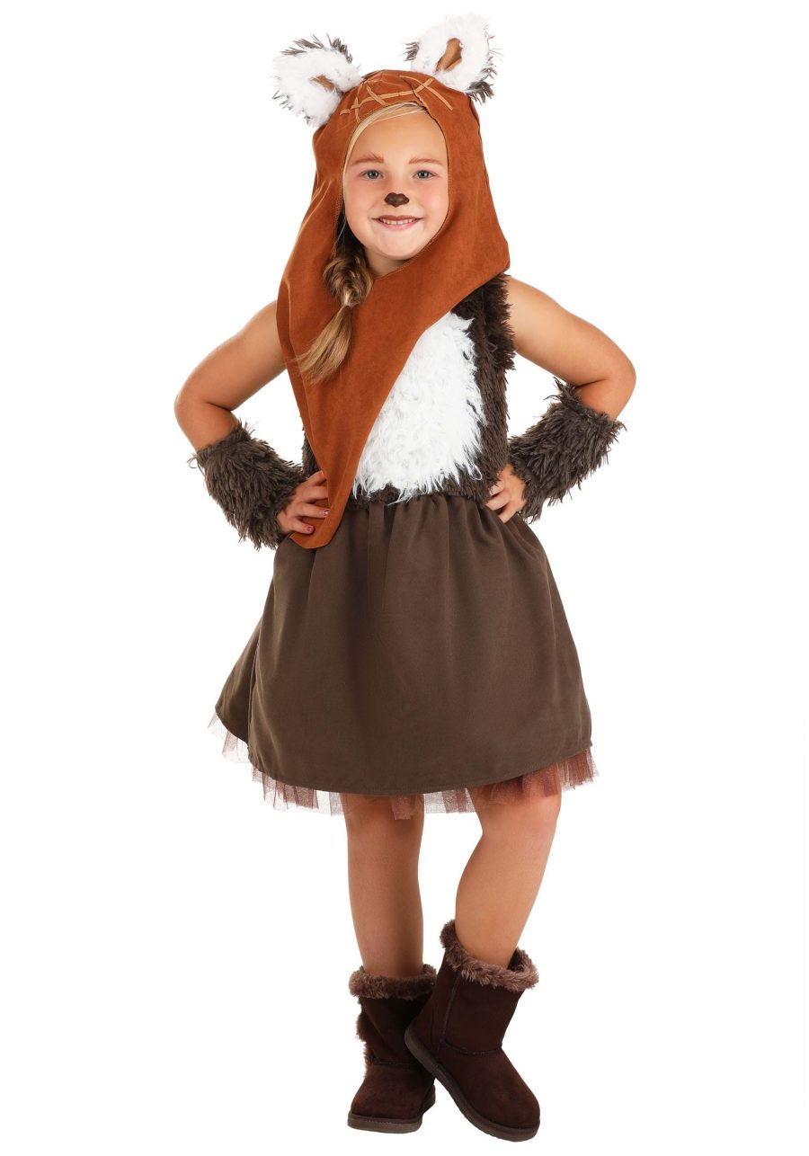 Girls Wicket Star Wars Dress Costume