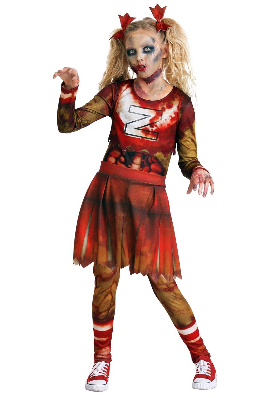 Girl's Zombie Cheerleader Costume