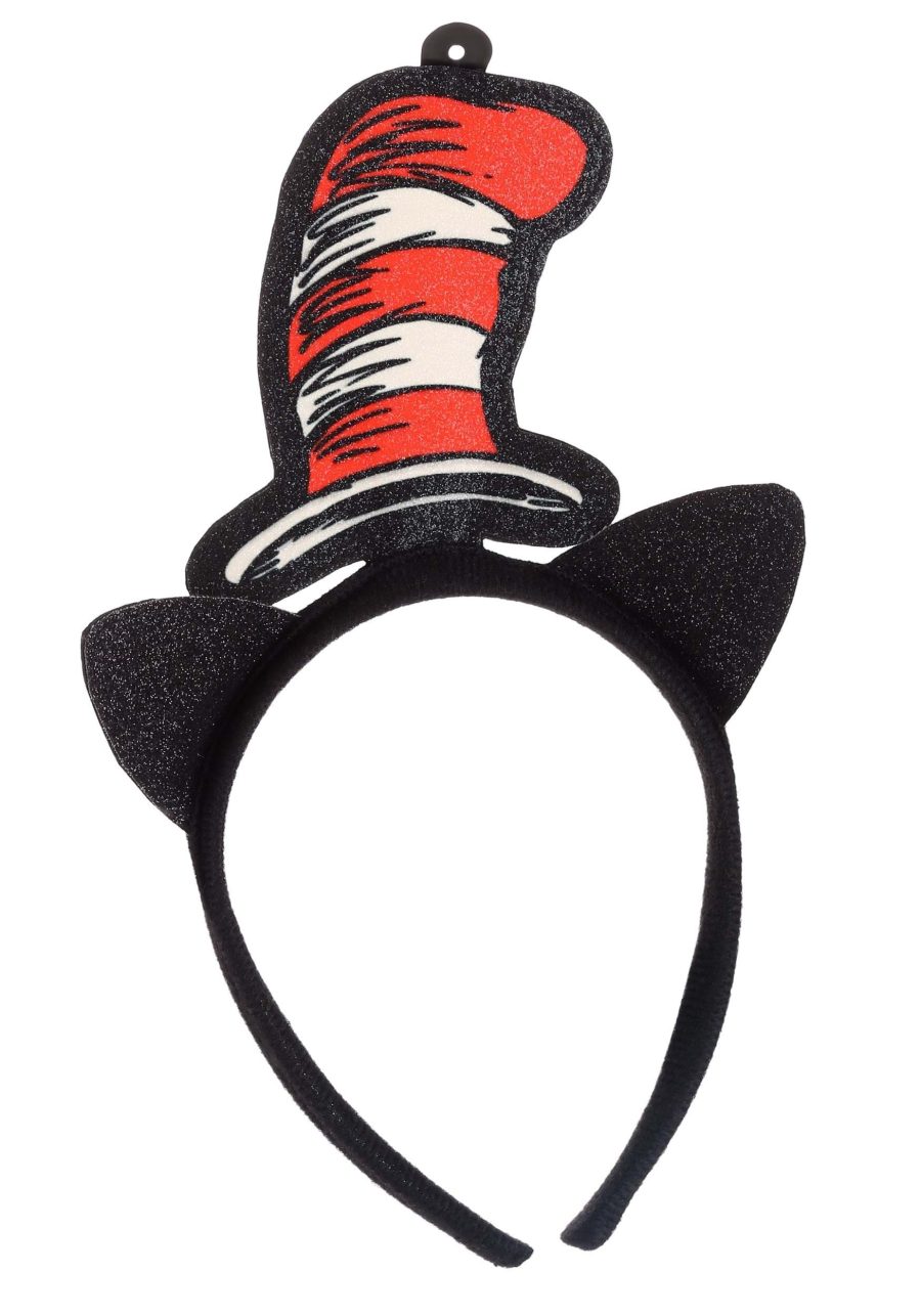 Glitter Costume Headband Dr. Seuss Cat in the Hat