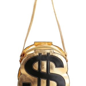 Gold Dollar Sign Purse