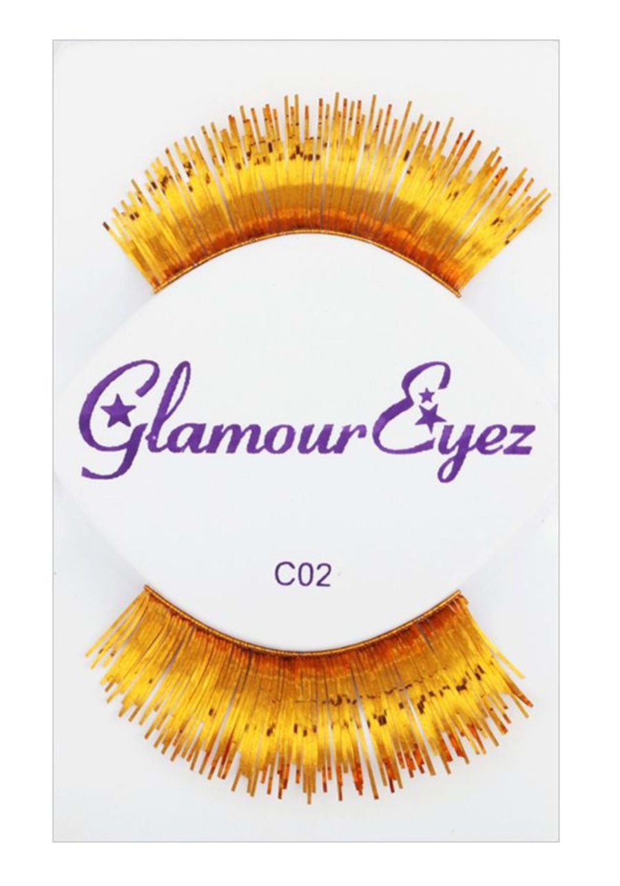 Gold Glamour Eyelashes