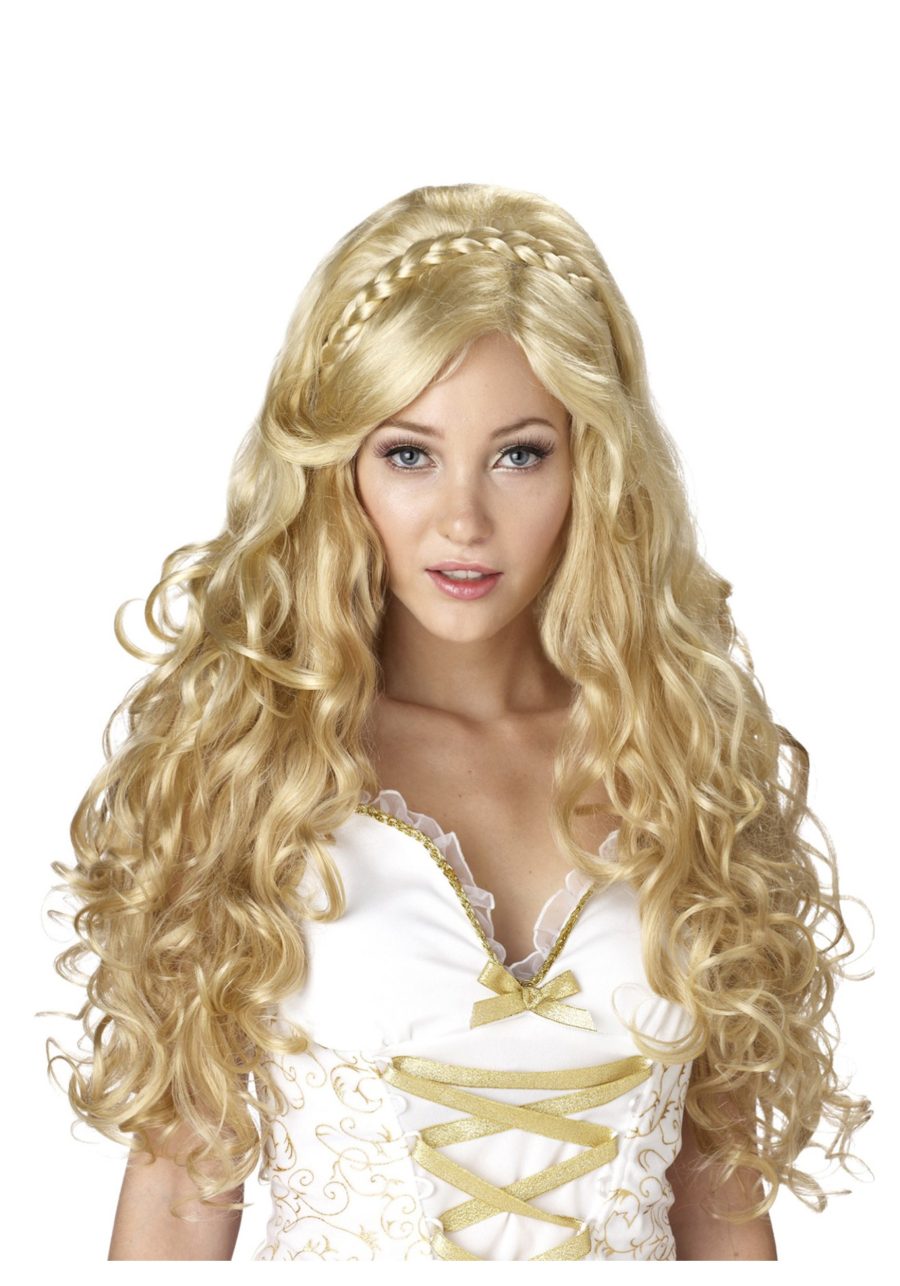 Golden Goddess Wig for Women