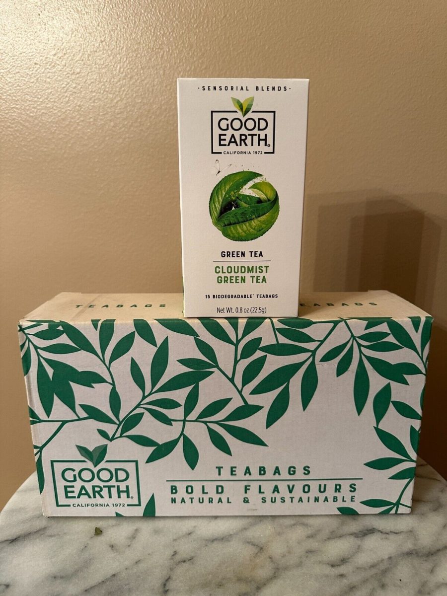 Good Earth Sensorial Blends Cloudmist Green Tea 15 ct x 5 Boxes 75 Bags 7/23