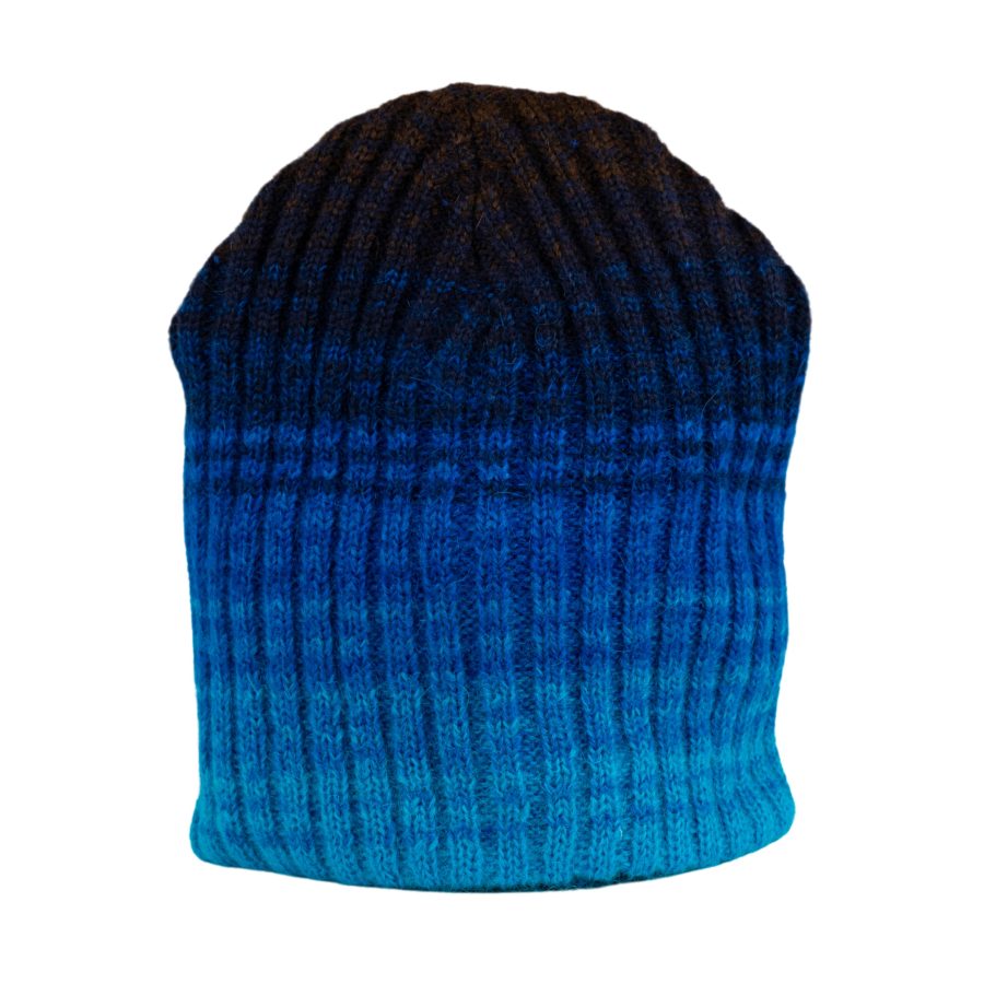 Gradient Beanie in Blue