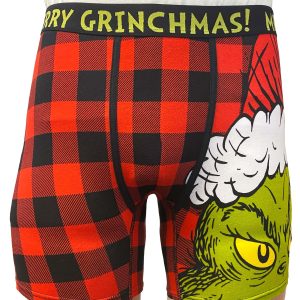 Grinch Santa Buffalo Boxer Brief