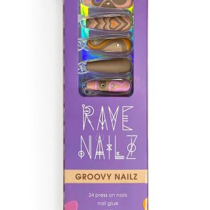 Groovy Press-On Nails Kit