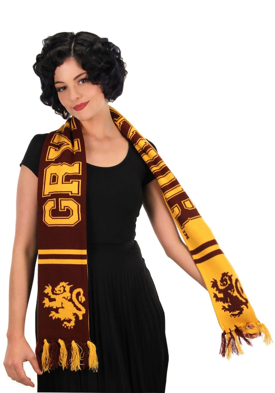 Gryffindor Reversible Knit Scarf