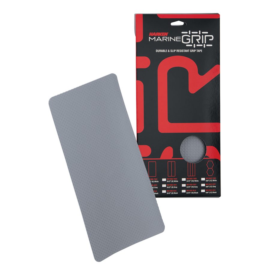 HARKEN MG1006-GRY MARINE GRIP TAPE - 6 X 12 INCH - GREY - 6 PIECES