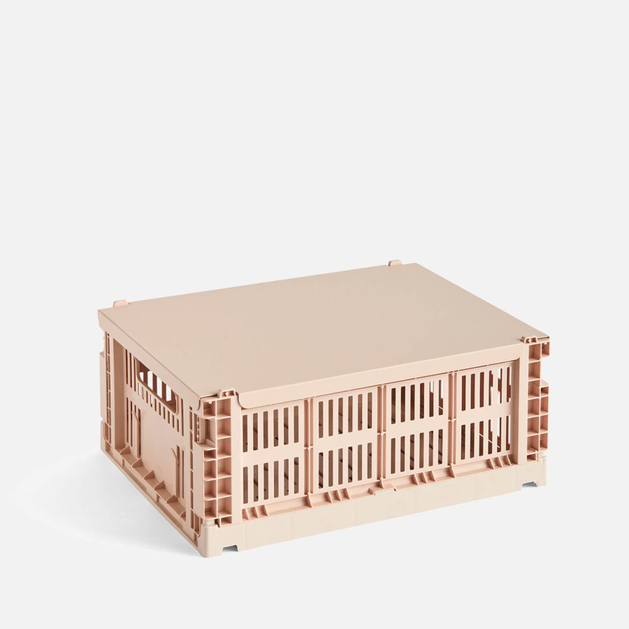 HAY Colour Crate Lid - Medium - Powder