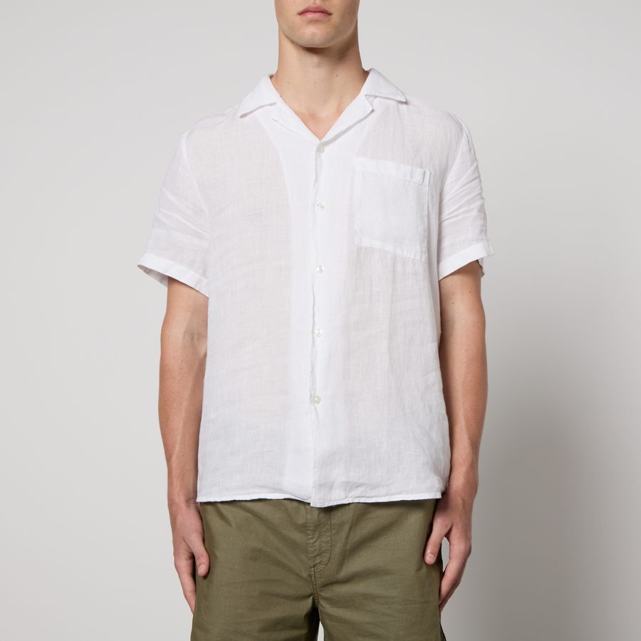 HUGO Ellino Relaxed Linen Shirt - S