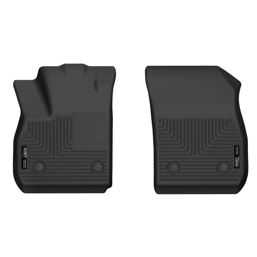 HUSKY LINERS 51251 X-act Contour Floor Mats | Fits 2021 - 2024 Buick Envision | Front Row, 2-pc Black