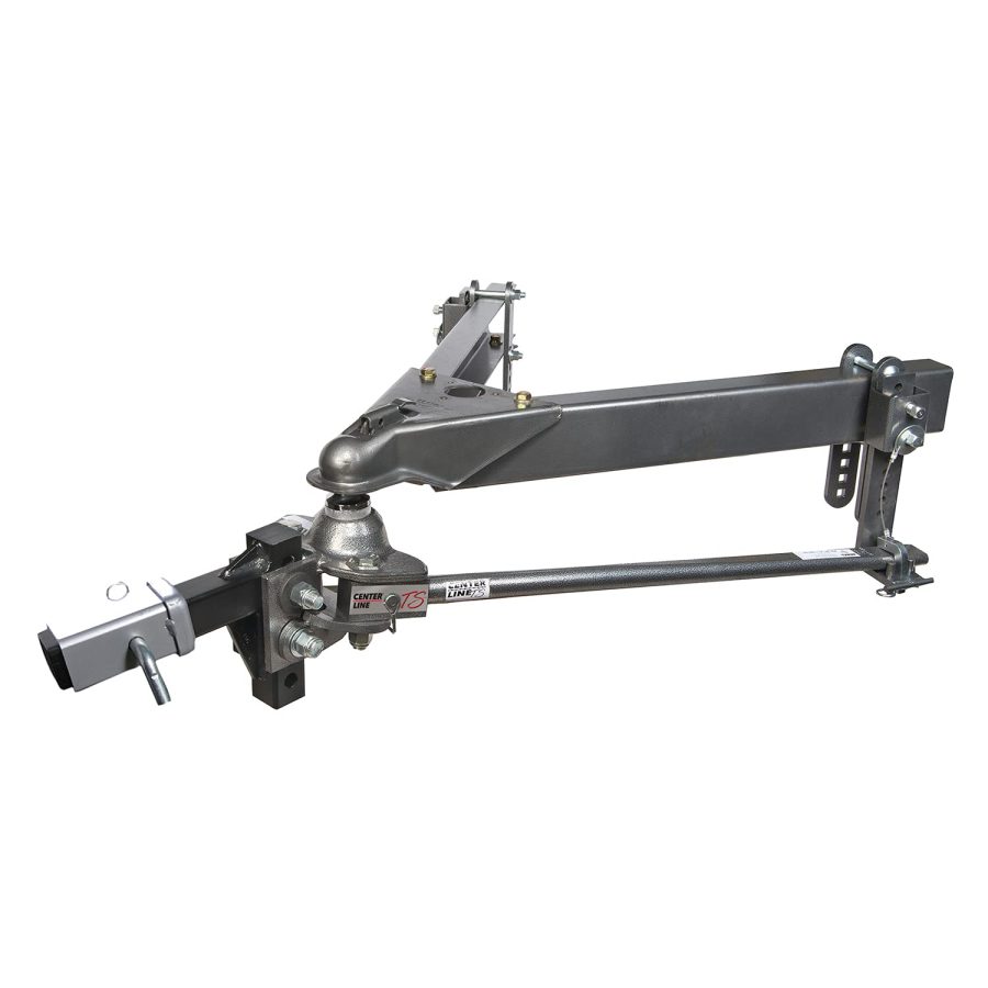 HUSKY TOWING 32215 Center Line TS with Spring Bars - 400 lb. to 600 lb. Tongue Weight Capacity (2 INCH Ball)