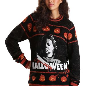 Halloween Michael Myers Sweater for Adults