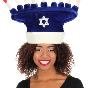 Happy Chanukah Plush Costume Hat