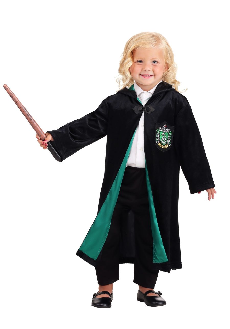 Harry Potter Toddler Deluxe Slytherin Robe Costume