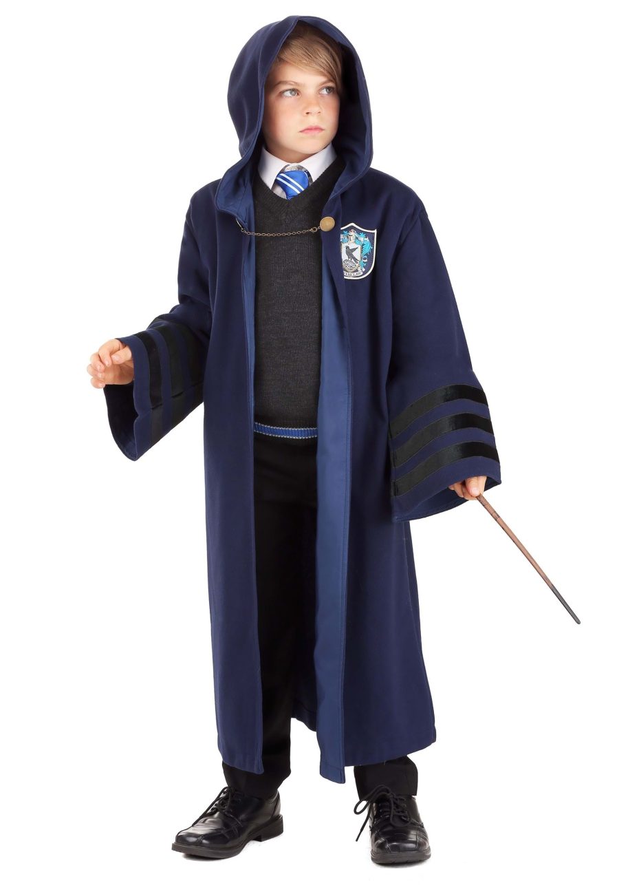 Harry Potter Vintage Hogwarts Ravenclaw Robe For Kids