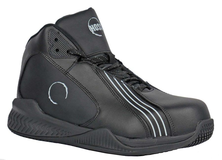 Hoss Boots 50137 Rim Men's 4" High Top Composite Toe Slip Resistant Work Shoe - Extra Depth