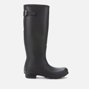 Hunter Women's Original Back Adjustable Wellies - Black - UK 7