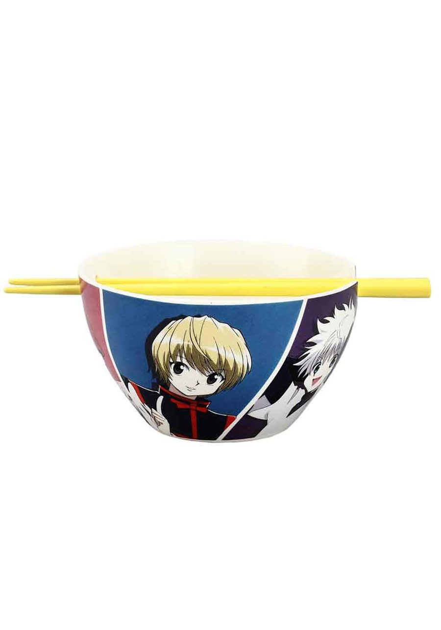 Hunter x Hunter Characters Ramen Bowl with Chopsticks