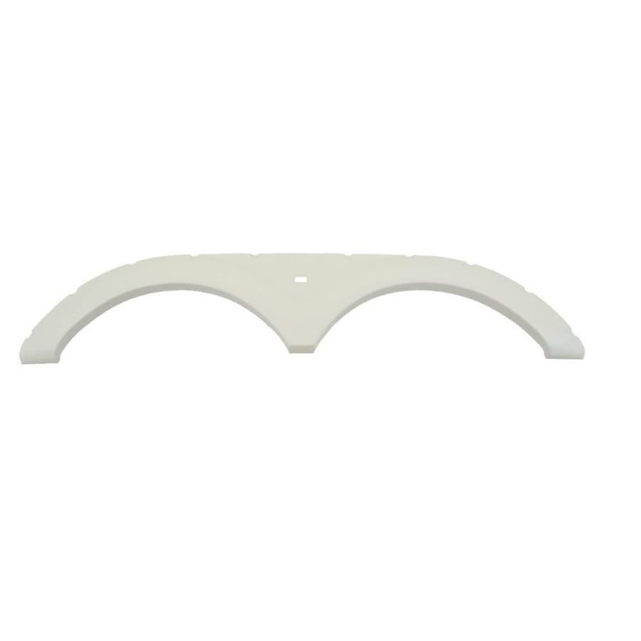 ICON 01705 0Tandem Axle Fender Skirt FSfor Keystone - Polar White