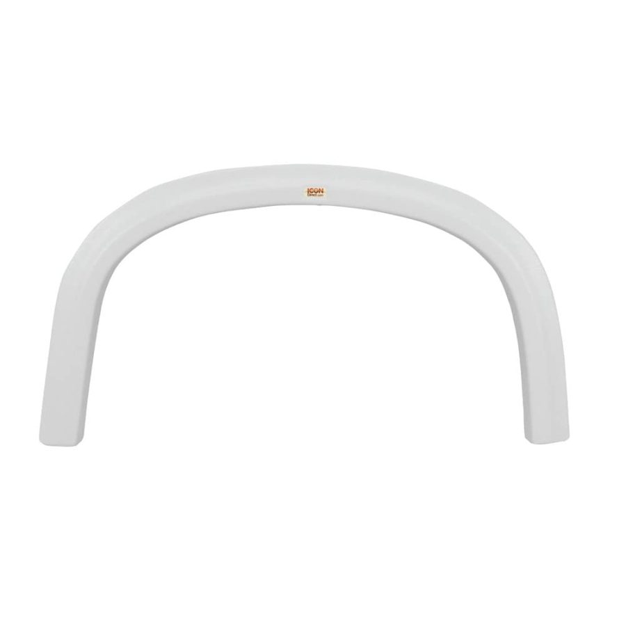 ICON 12038 Single Axle Fender Skirt FS2038 for Four Winds - Polar White