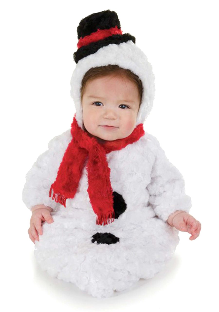 Infant Cozy Snowman Bunting Costume