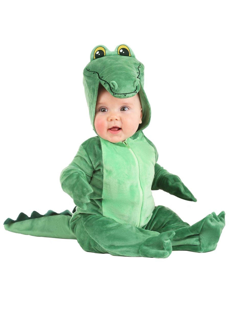 Infant's Adorable Alligator Costume