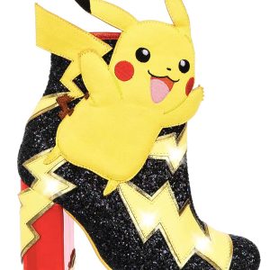 Irregular Choice Pok??mon Shock Walk Pikachu Heel Boots