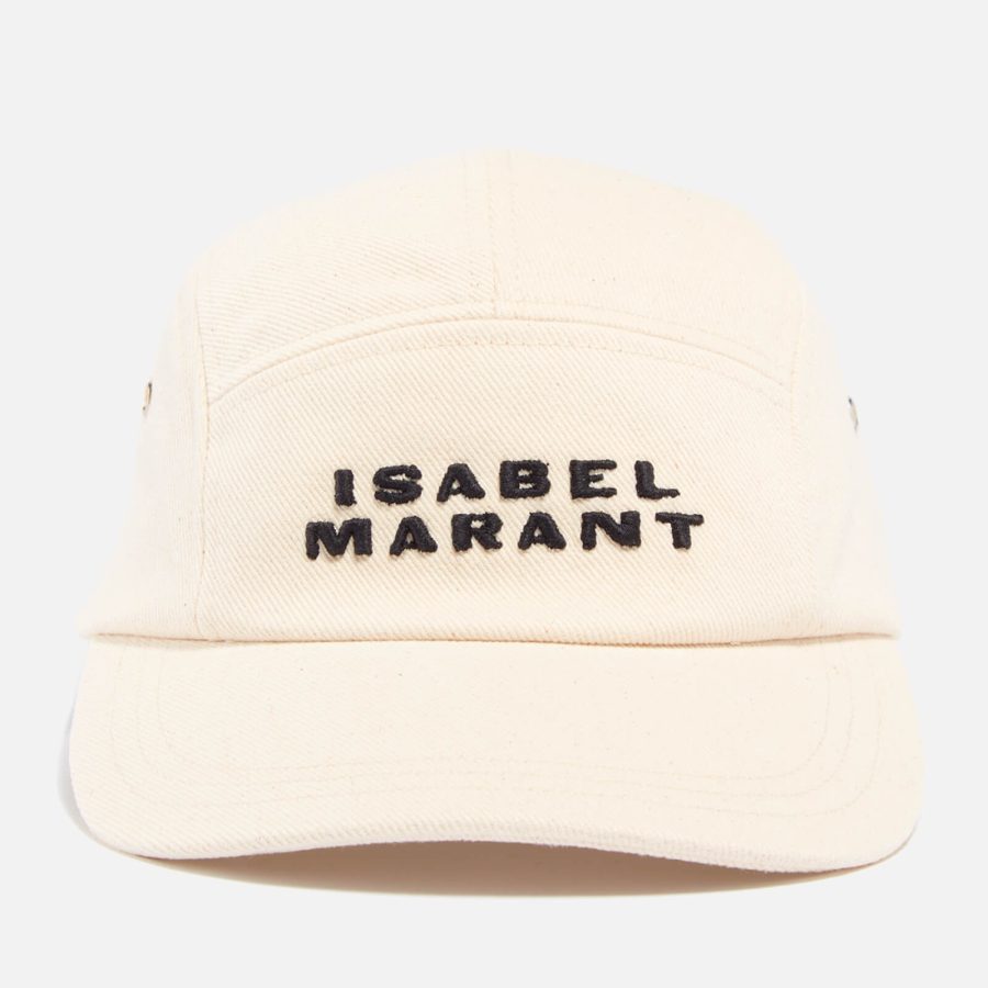 Isabel Marant Tedji Logo Cotton-Twill Cap