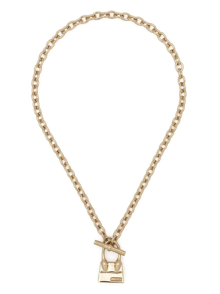 JACQUEMUS WOMEN La Collier Chiquito Necklace Light Gold