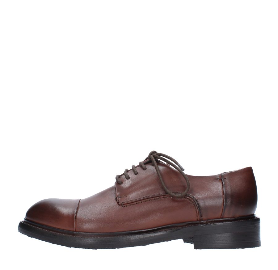 JP/DAVID Flat shoes Leather Brown