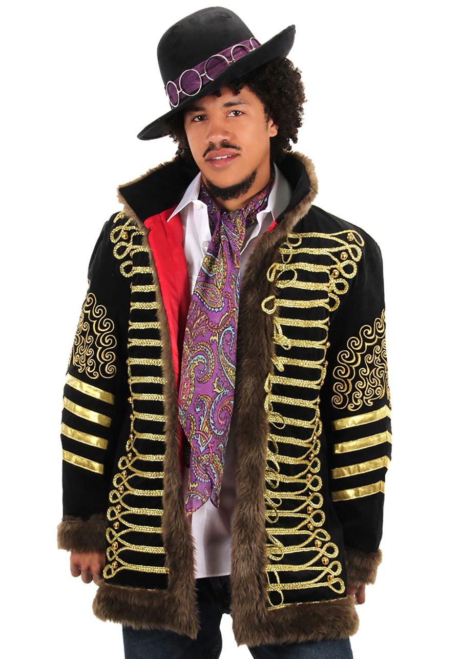 Jimi Hendrix Men's Deluxe Jacket Costume