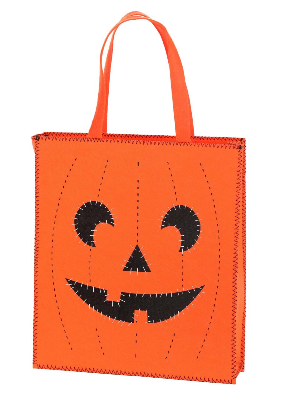 Joking Jack-o-Lantern Treat Bag