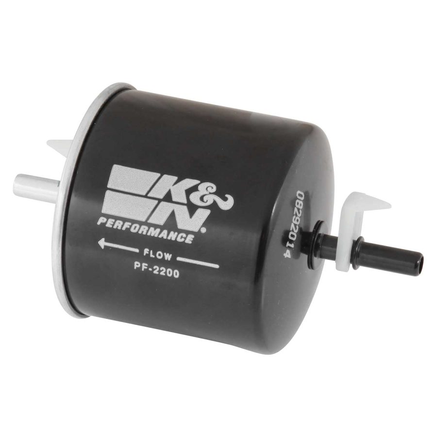 K&N FILTER PF-2200 Gasoline Fuel Filter: High Performance Fuel Filter, Premium Engine Protection, Compatible with 1983-2013 Ford, Lincoln, Mercury, Mazda Fuel Injected Gasoline Engines