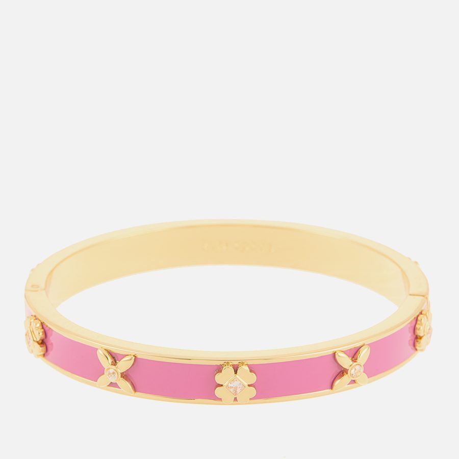 Kate Spade New York Heritage Bloom Gold-Plated Bangle