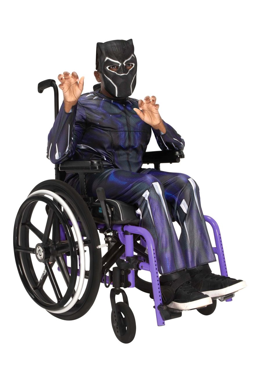 Kid's Adaptive Black Panther Costume