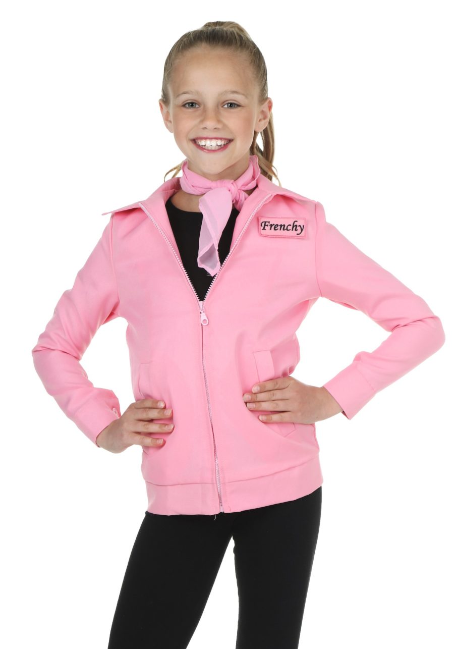 Kid's Authentic Pink Ladies Jacket Costume