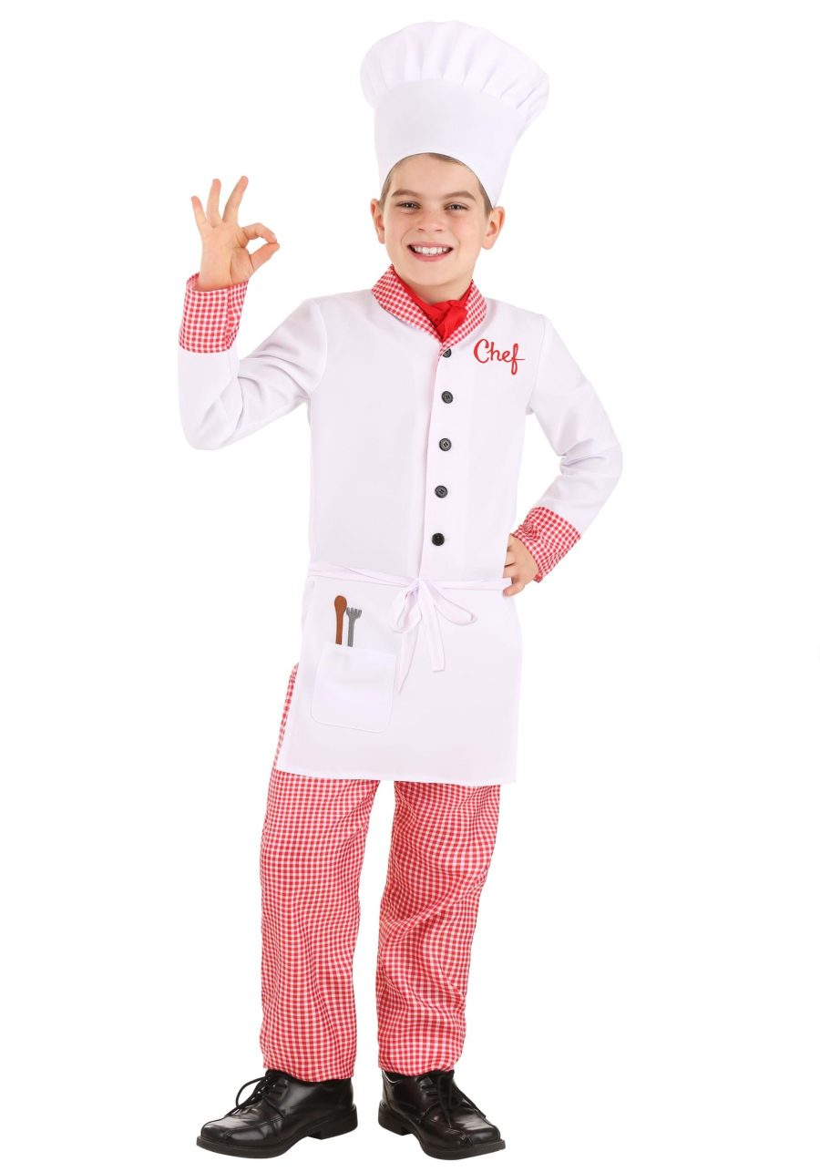 Kid's Chef Uniform Costume