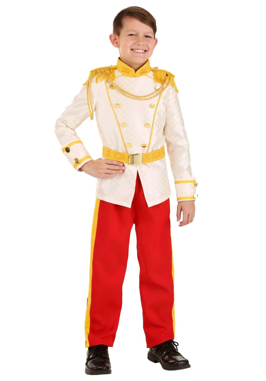 Kid's Cinderella Prince Charming Costume