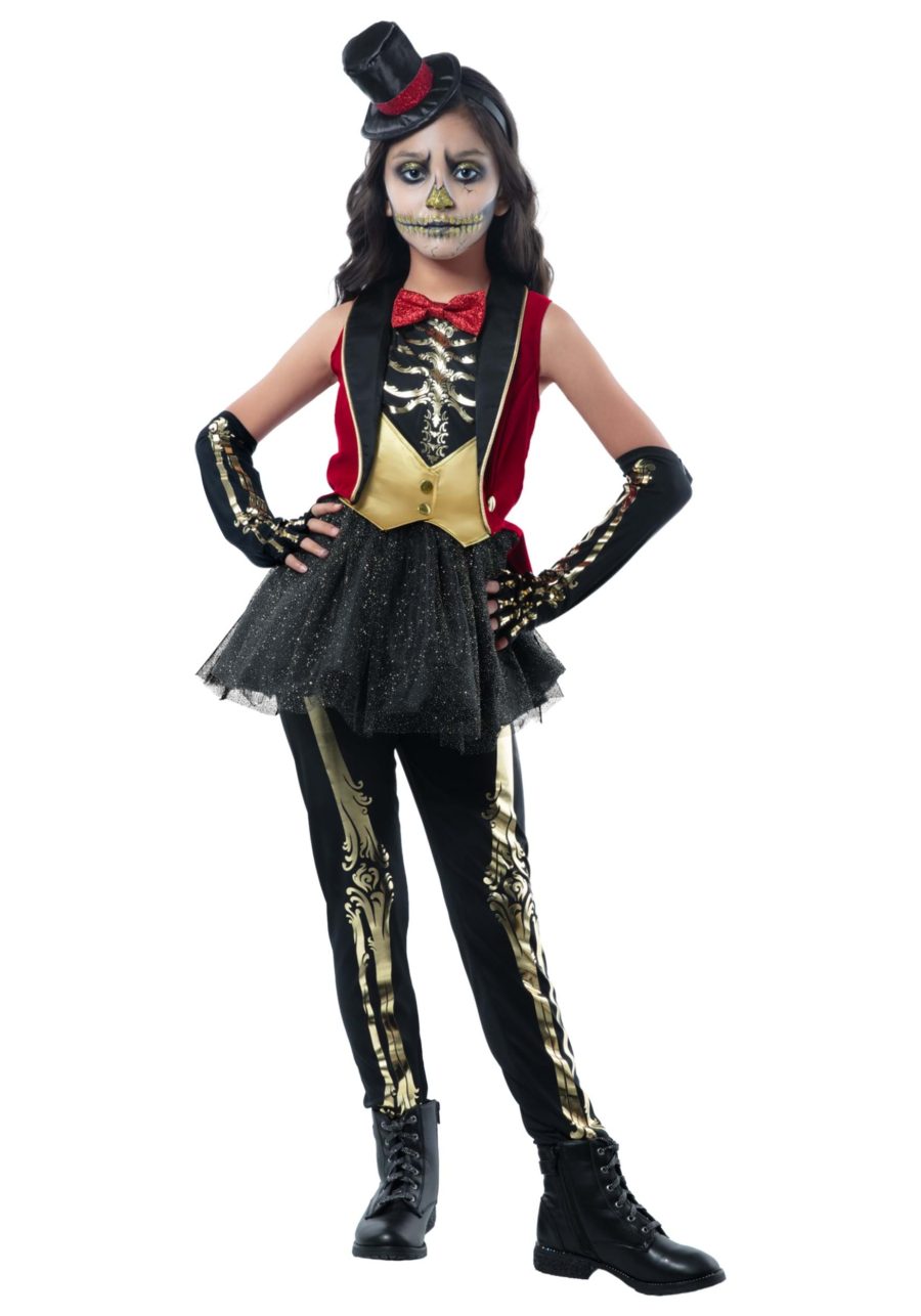 Kid's Circus Skeleton Costume