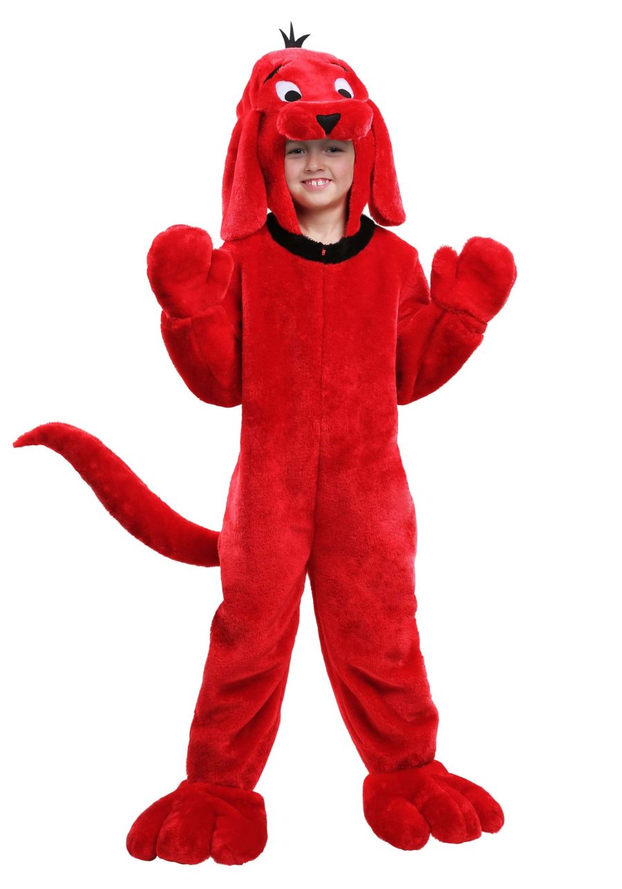 Kid's Clifford the Big Red Dog Costume