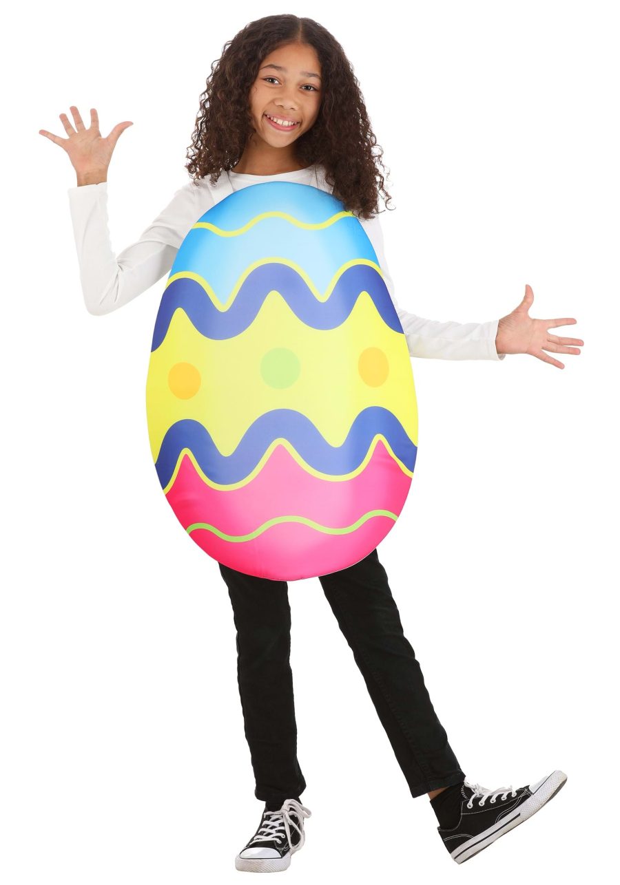 Kid's Colorful Easter Egg Costume